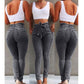 High Waist Jeans For Women Slim Stretch Denim Jean