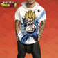 Men's Hooded T-shirt Dragon Ball Z