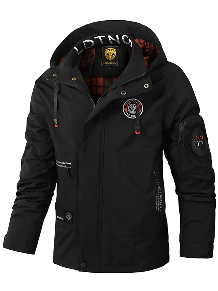 Outdoor Waterproof Multi-Pocket Flight Jacket