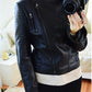 Women's Leather Jackets Bomber Leather Motorcycle jacket