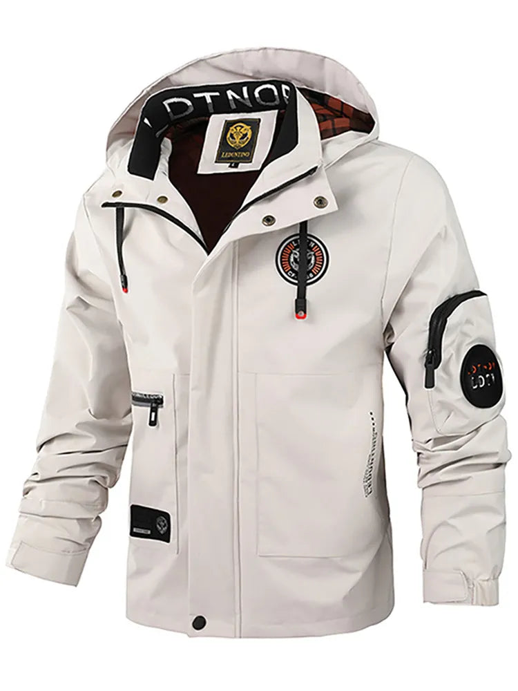 Outdoor Waterproof Multi-Pocket Flight Jacket