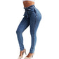 High Waist Jeans For Women Slim Stretch Denim Jean