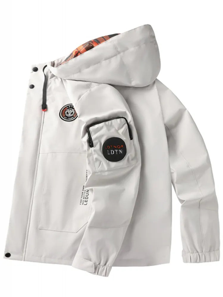 Outdoor Waterproof Multi-Pocket Flight Jacket