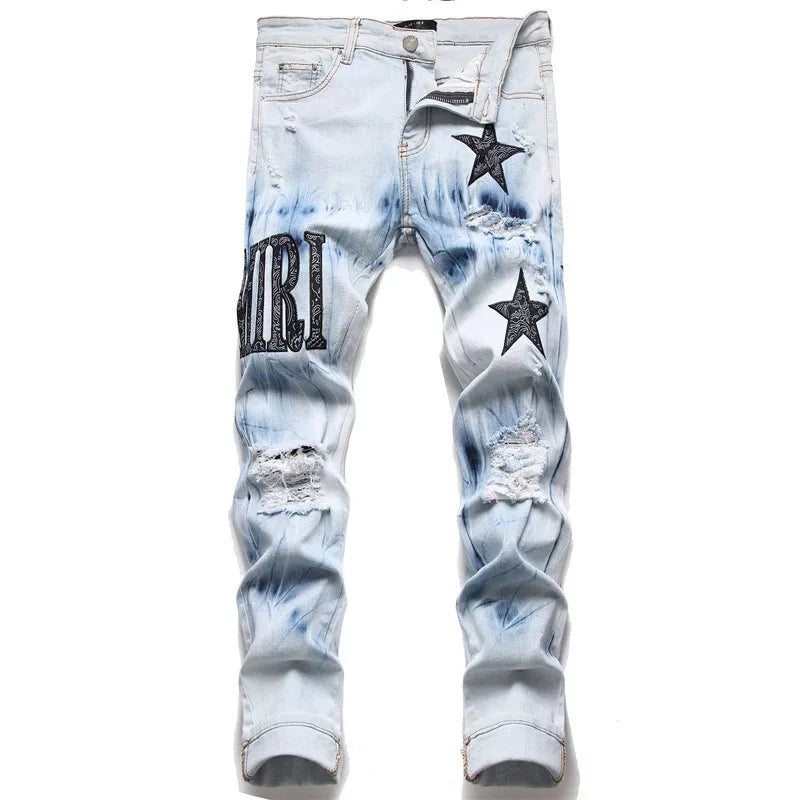 Slim-fit Men's "TrapStar" Jeans