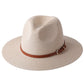 Panama Soft Shaped Straw Fedora Hat