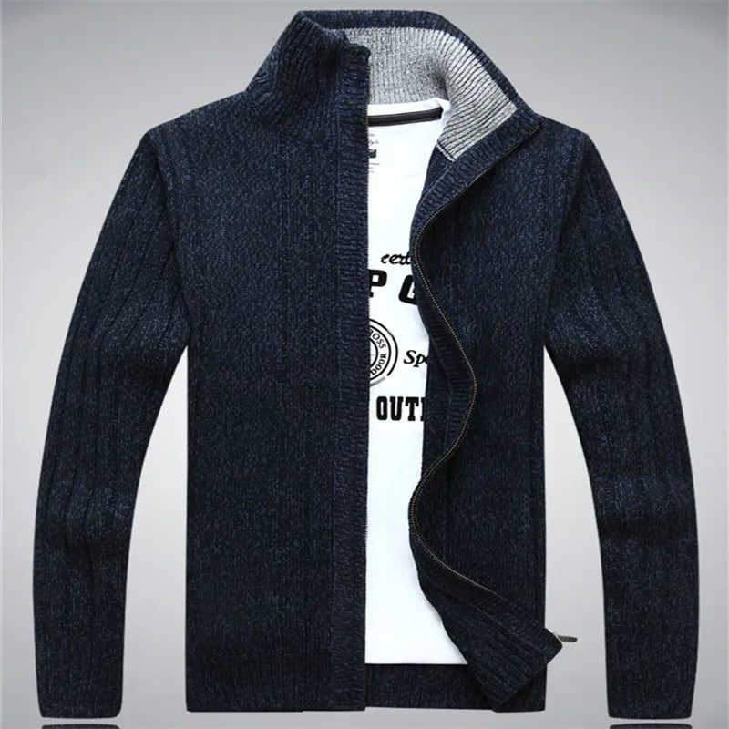 Men's Casual Knitted Cardigan Cashmere sweater