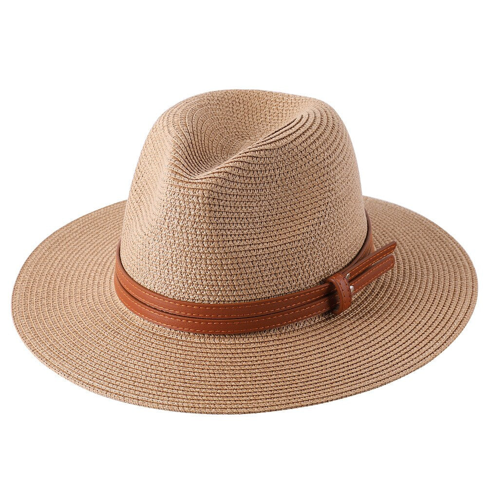 Panama Soft Shaped Straw Fedora Hat