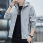 Detachable Hood Windbreaker Jacket