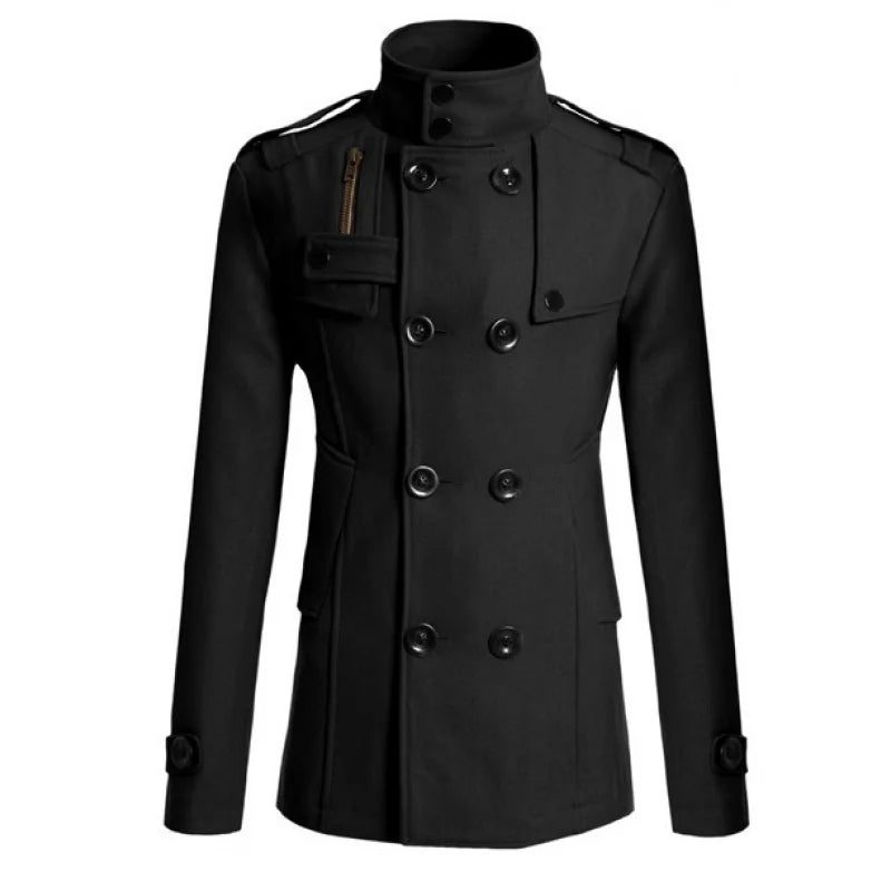 Men's Streetwear Trench Coat Jackets