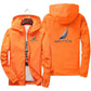 Men's Hooded Outdoor Travel Raincoat Jacket Waterproof