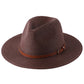 Panama Soft Shaped Straw Fedora Hat