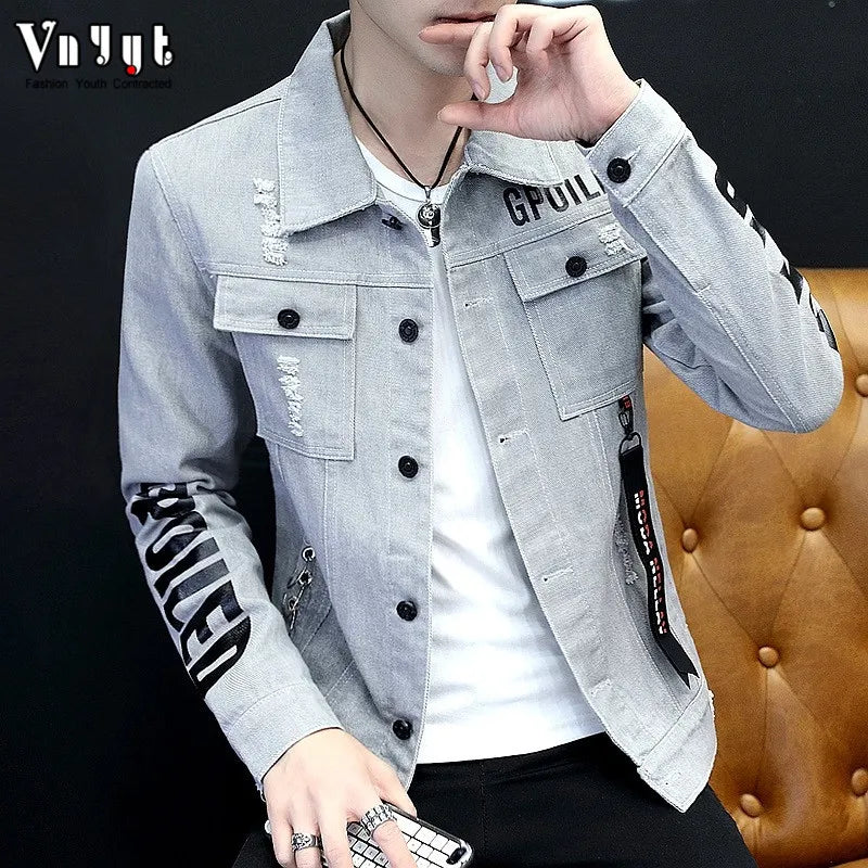 Men's Summer Denim Jacket