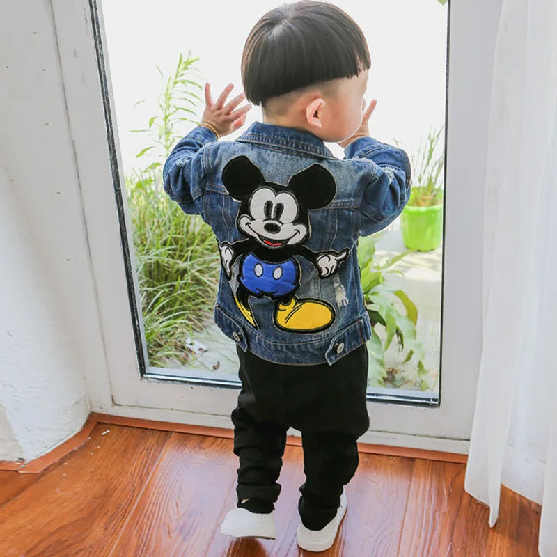 Disney Mickey Mouse Cartoon Baby Boys Jacket
