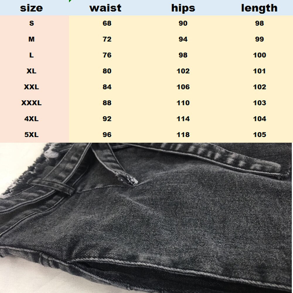 High Waist Jeans For Women Slim Stretch Denim Jean