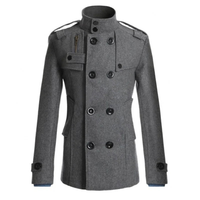 Men's Streetwear Trench Coat Jackets
