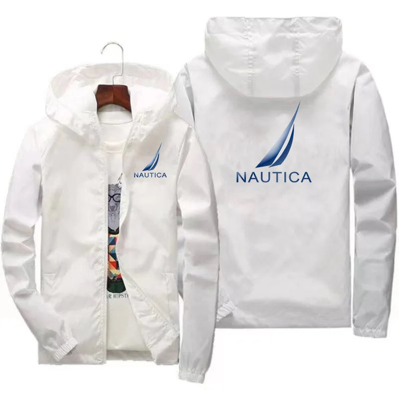 Men's Hooded Outdoor Travel Raincoat Jacket Waterproof