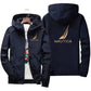 Men's Hooded Outdoor Travel Raincoat Jacket Waterproof