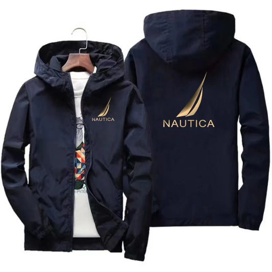 Men's Hooded Outdoor Travel Raincoat Jacket Waterproof