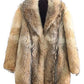 Men's Wolf Fur Peacoat