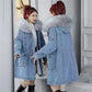 Women's Winter Thick Wool & Denim Jacket
