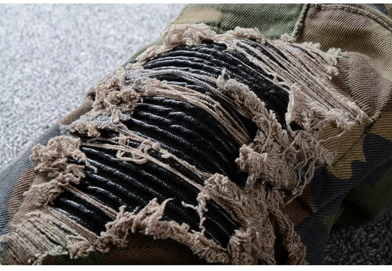 Men's Camouflage Cargo Jeans