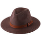 Panama Soft Shaped Straw Fedora Hat