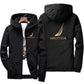 Men's Hooded Outdoor Travel Raincoat Jacket Waterproof