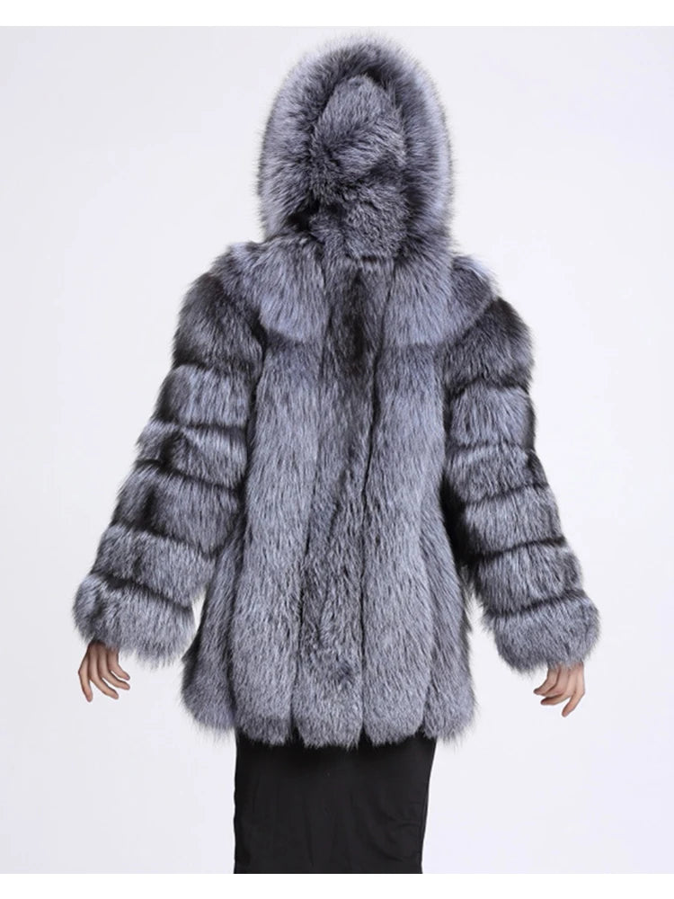 Faux Fur Coat Women's Winter Outerwear