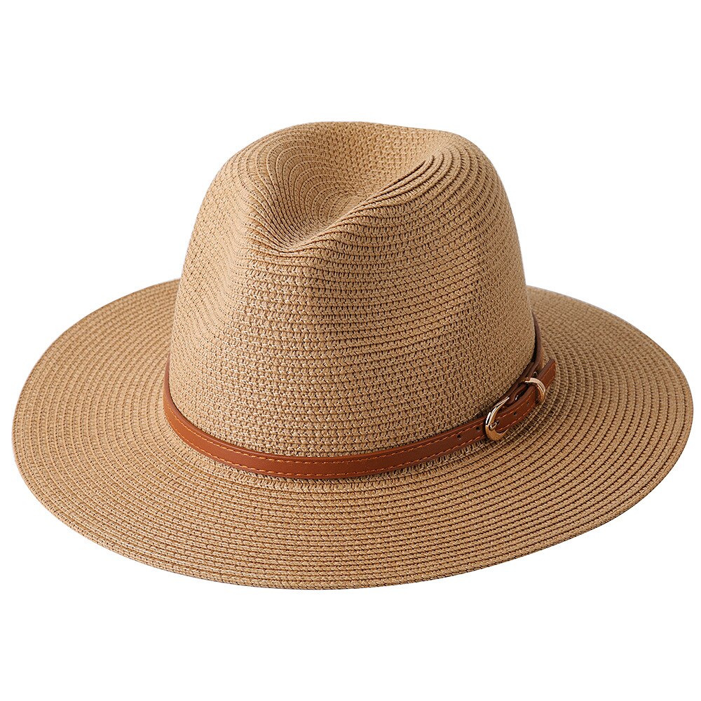 Panama Soft Shaped Straw Fedora Hat