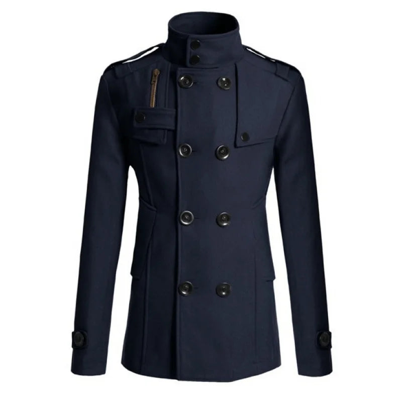 Men's Streetwear Trench Coat Jackets