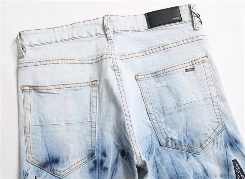 Slim-fit Men's "TrapStar" Jeans