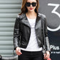Women's Leather Jackets Bomber Leather Motorcycle jacket