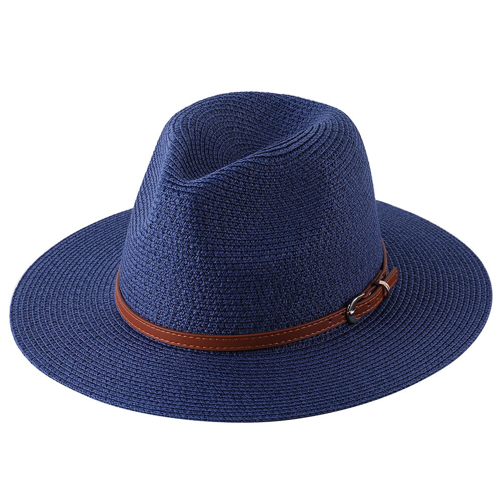 Panama Soft Shaped Straw Fedora Hat