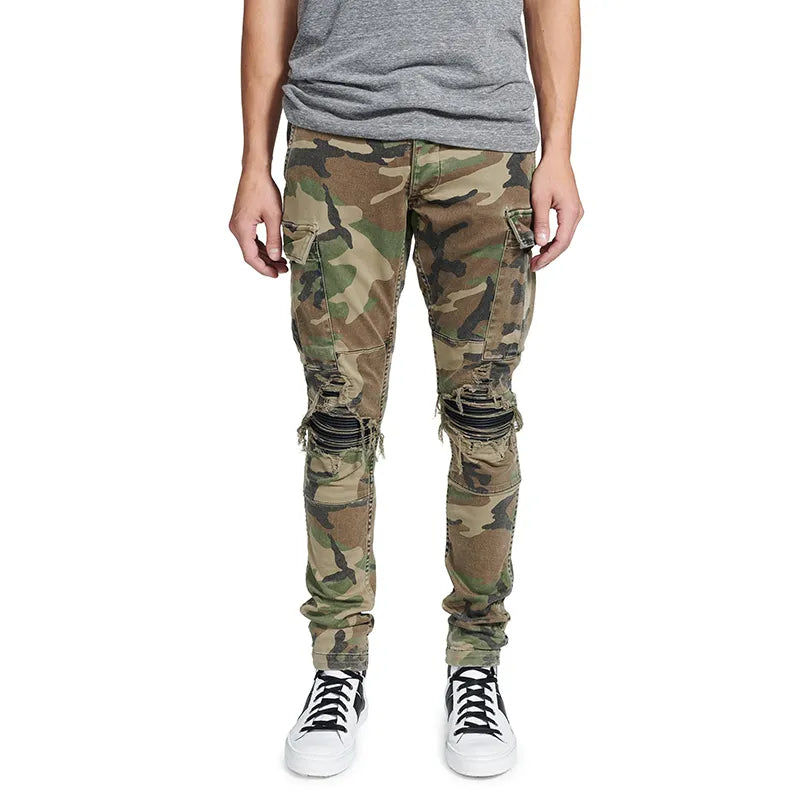 Men's Camouflage Cargo Jeans
