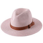 Panama Soft Shaped Straw Fedora Hat