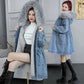 Women's Winter Thick Wool & Denim Jacket