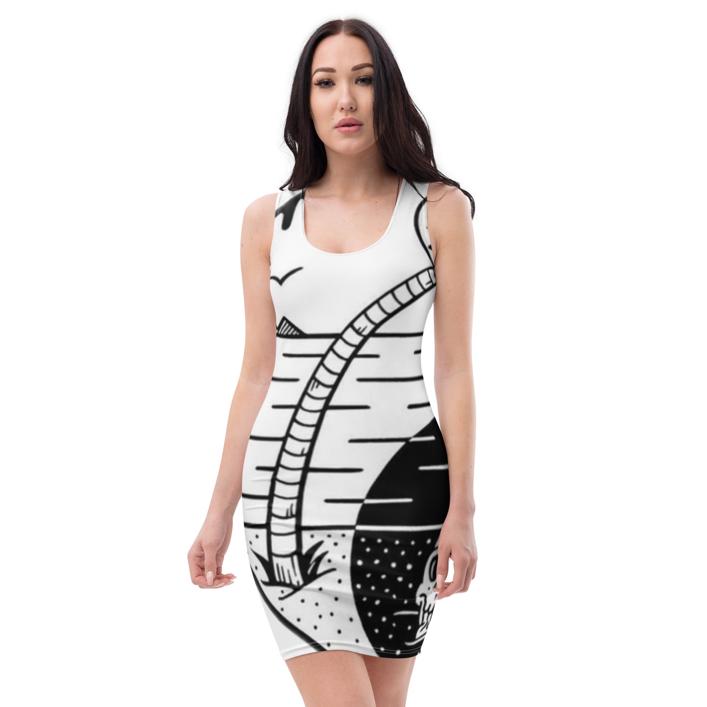 RealSpillClothingCompany© "Yin & Yang" Dress