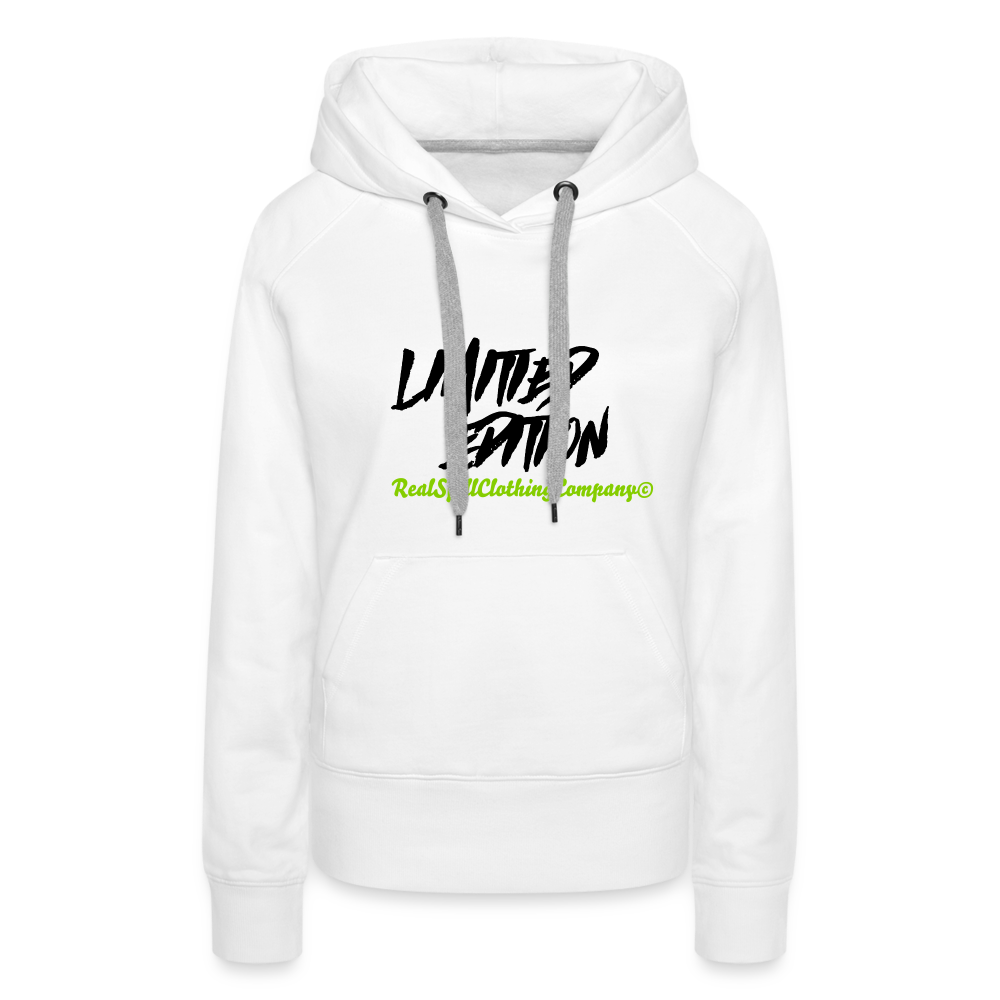 RealSpillClothingCompany© "Limited Edition" Women’s Hoodie - white