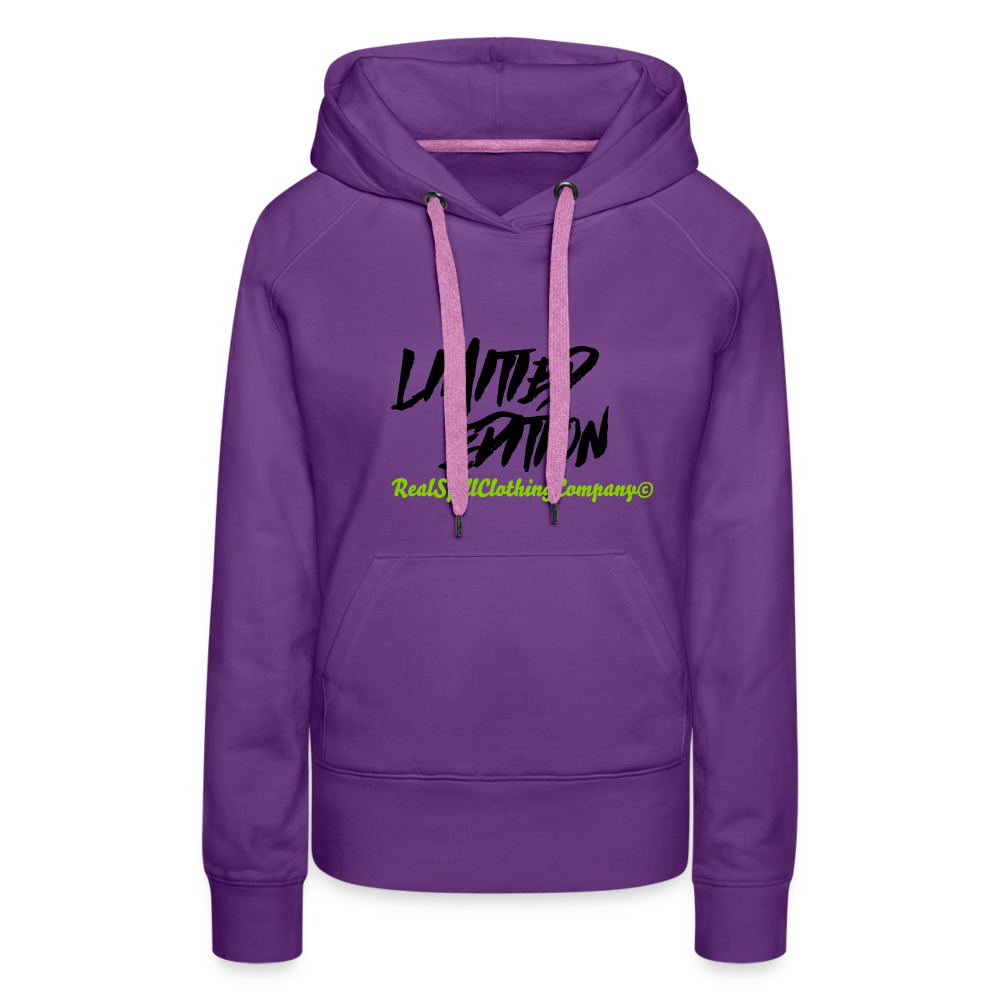 RealSpillClothingCompany© "Limited Edition" Women’s Hoodie - purple 