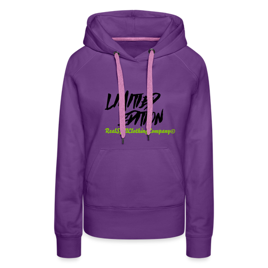 RealSpillClothingCompany© "Limited Edition" Women’s Hoodie - purple 