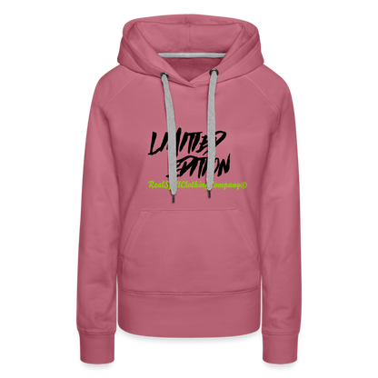 RealSpillClothingCompany© "Limited Edition" Women’s Hoodie - mauve