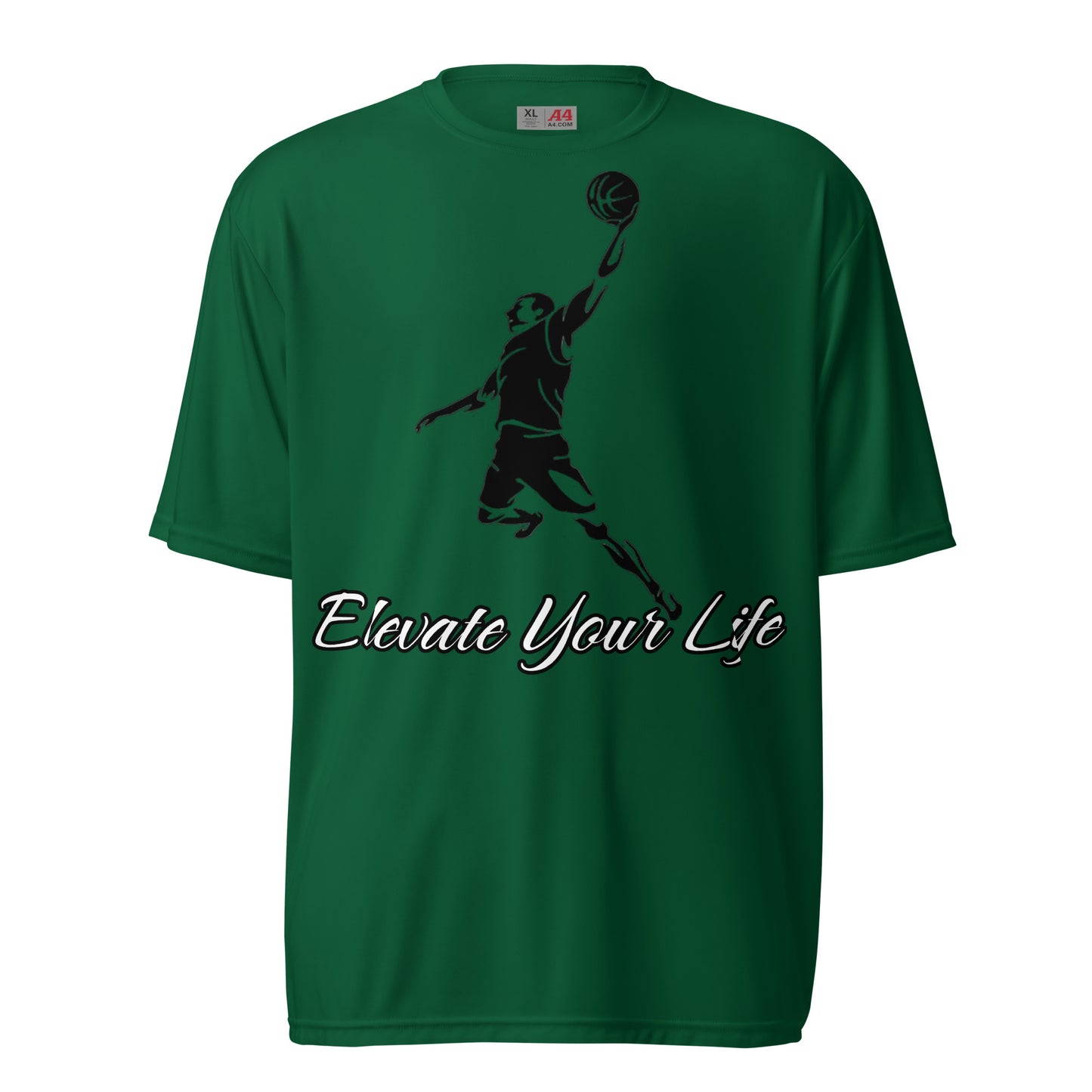 RealSpillClothingCompany© "Elevate Your Life" Unisex Performance T-shirt