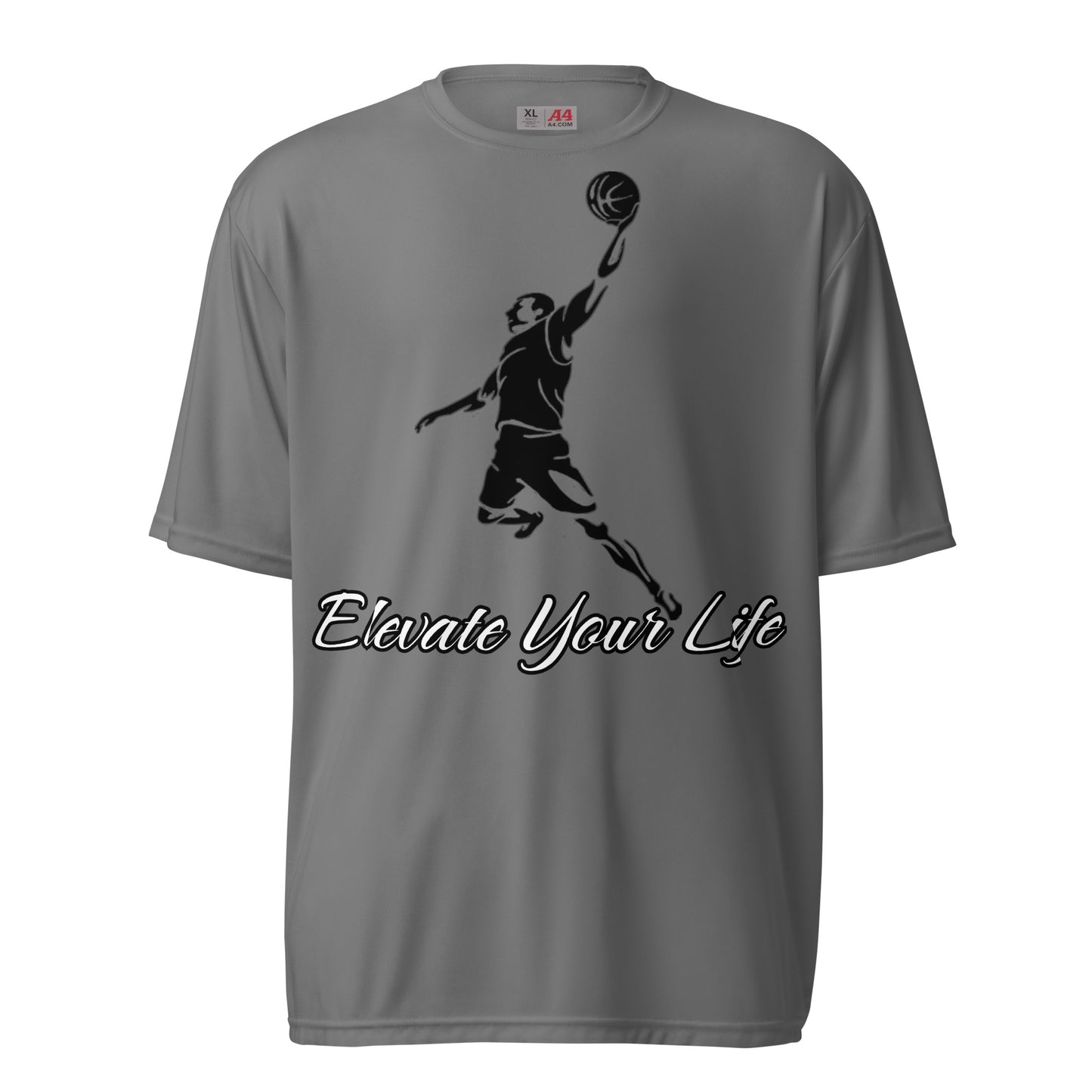 RealSpillClothingCompany© "Elevate Your Life" Unisex Performance T-shirt