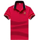Men's short-sleeved casual business polo shirt
