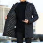 Men's Cashmere Hooded Jacket Coat Parka