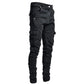 Pocket Pencil Pants Denim Skinny Jeans