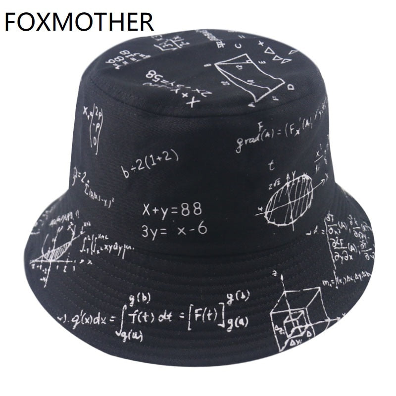 Panama "Mathematics" Bucket Hats