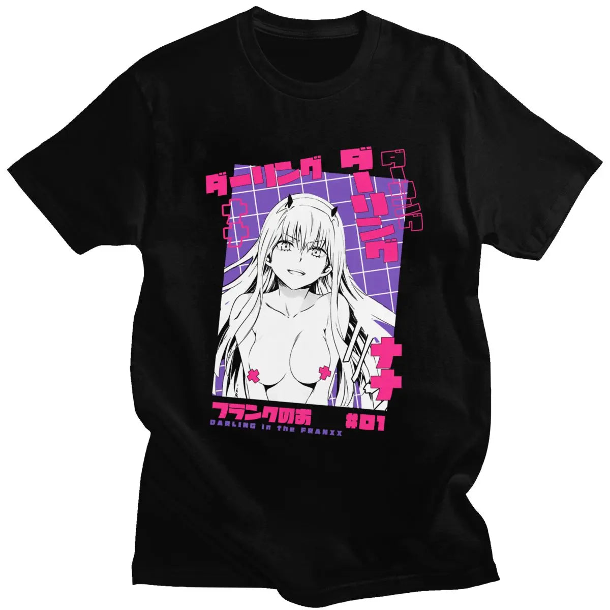 Men's Anime "Manga Zero Two" T-shirt