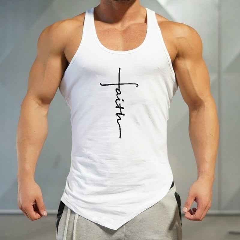 Men's "Faith" Gym TankTop