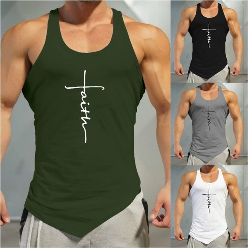 Men's "Faith" Gym TankTop